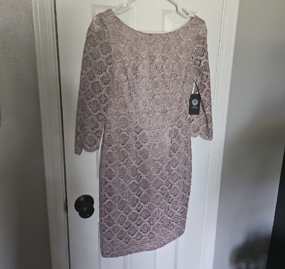 Vince Camuto Pink Sheath Dress for Wedding Guest